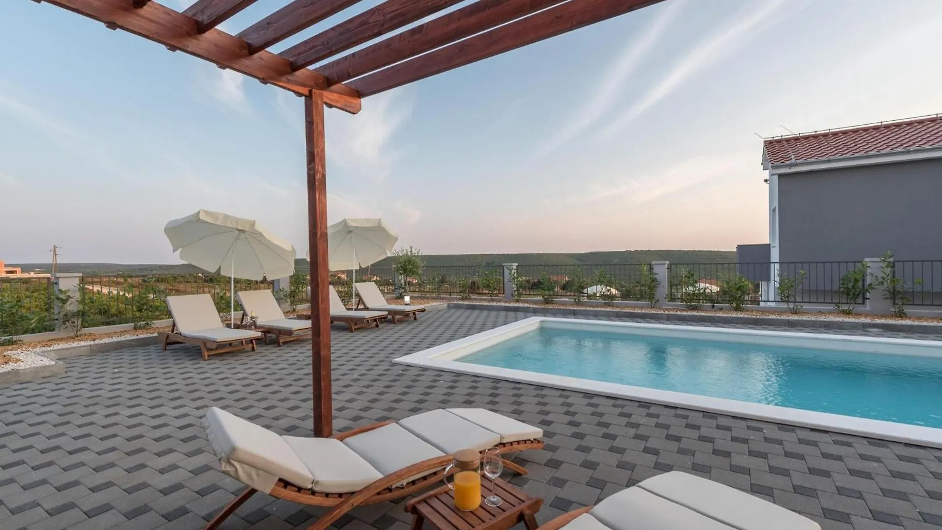 Modern Villa With Private Pool And Terrace Sukosan